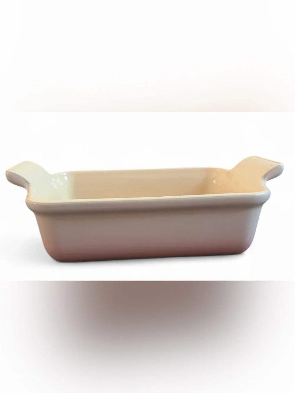 Le Creuset Pink Ombré Stoneware Casserole Dish Bakeware Cookware Kitchenware